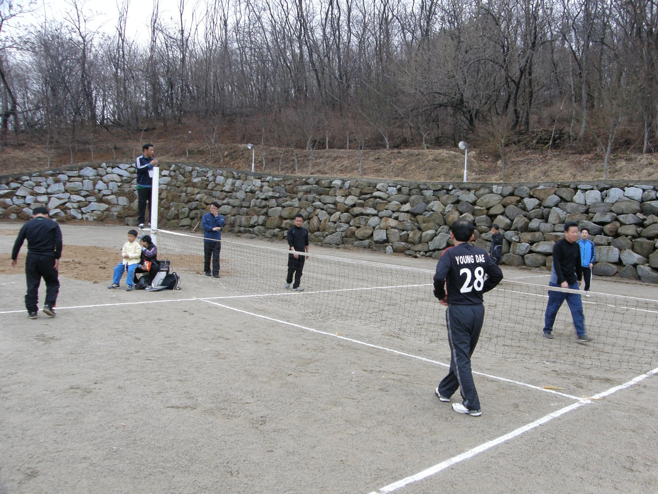 구암교회와의 친선 체육대회(2011.3.20)