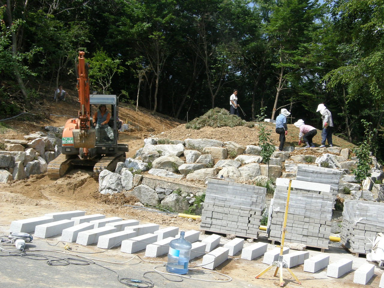 대구전원교회 제3차 부분공사 정자준공식(2010.8.8)