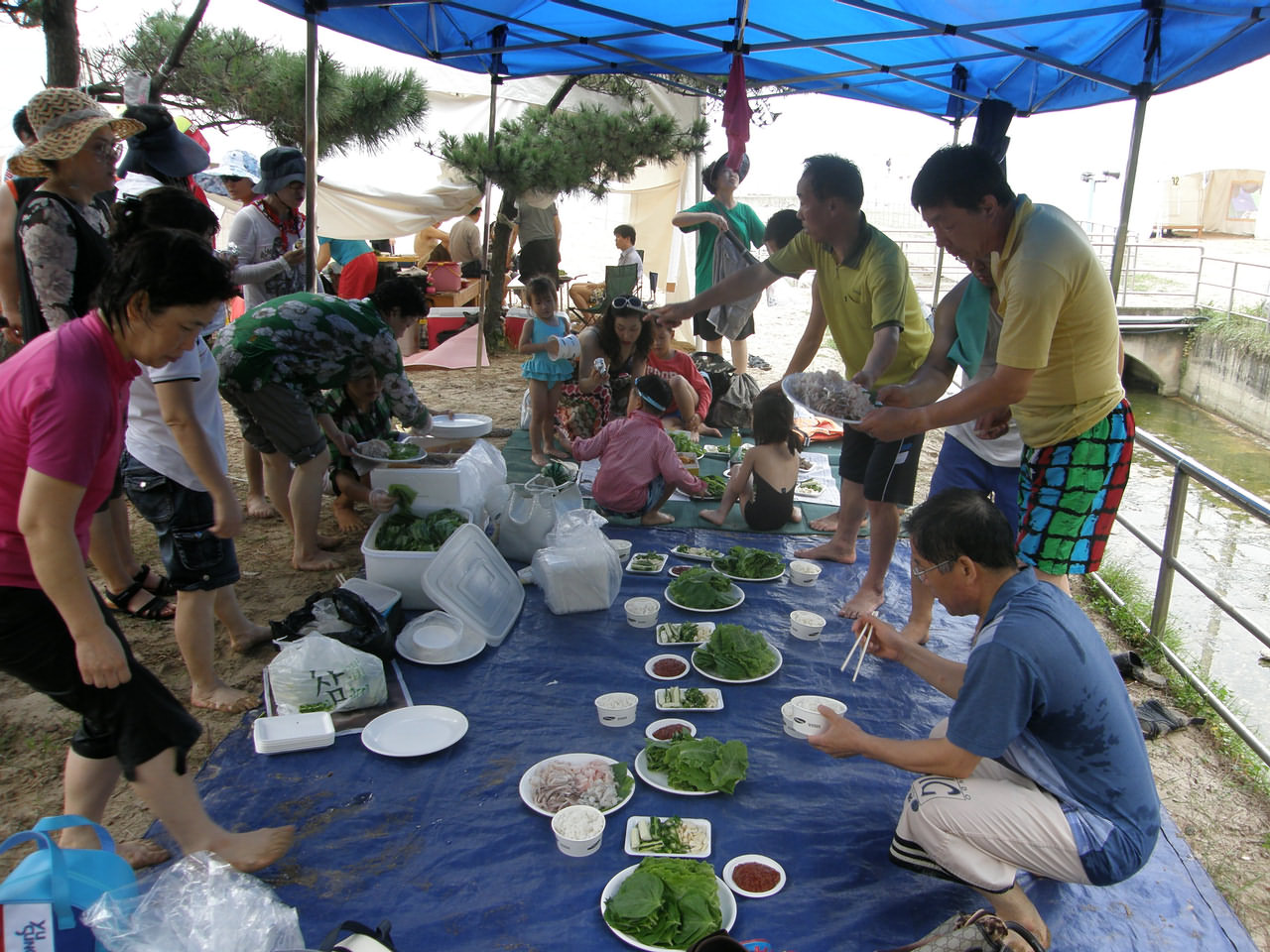 샬롬찬양대 월포 하계 수련회(2010.8.14)