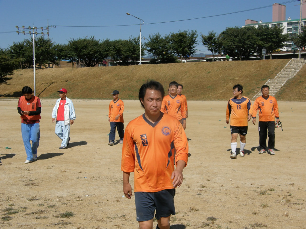 팔공산 지역교회 연합친선 축구대회 대구전원교회 대표선수
