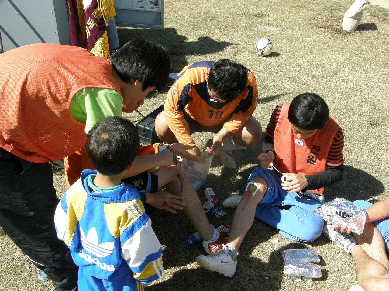 팔공산 지역교회 연합친선 축구대회 대구전원교회 대표선수